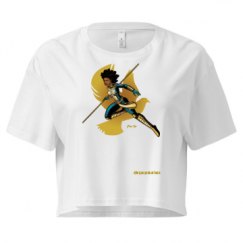 Ladies Festival Cali Crop Top Tee