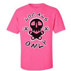 Unisex Ultra Cotton Safety Neon Crewneck Tee