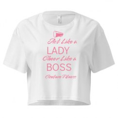 Ladies Festival Cali Crop Top Tee