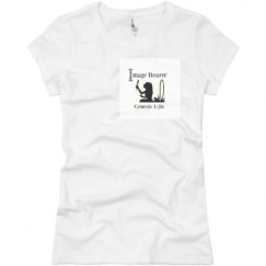 Ladies Slim Fit Basic Promo Jersey Tee