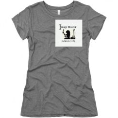 Ladies Slim Fit Super Soft Triblend Tee