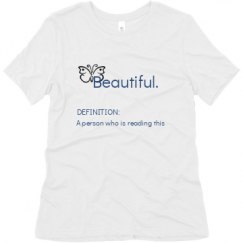 Ladies Relaxed Fit Super Soft Triblend Tee