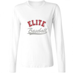 Ladies Relaxed Fit Basic Long Sleeve Tee