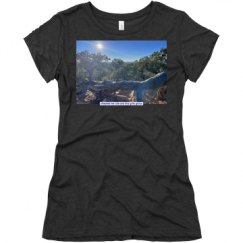 Ladies Slim Fit Super Soft Triblend Tee