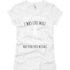 Ladies Slim Fit Basic Promo Jersey Tee