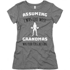 Ladies Slim Fit Super Soft Triblend Tee