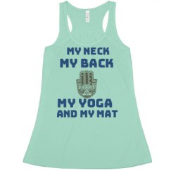 Ladies Flowy Racerback Tank