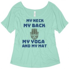 Ladies Flowy Slouchy Tee