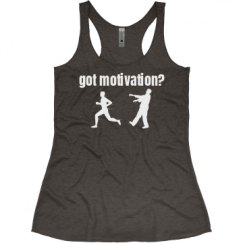 Ladies Slim Fit Super Soft Racerback Triblend Tank