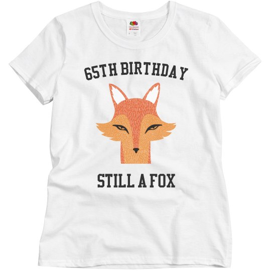 65th birthday still a fox