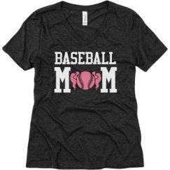 Ladies Relaxed Fit Super Soft Triblend V-Neck Tee