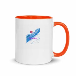11oz Ceramic Mug with Color Inside
