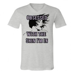 Unisex V-Neck Jersey Tee