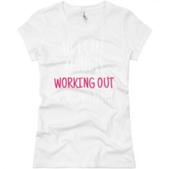 Ladies Slim Fit Basic Promo Jersey Tee