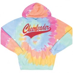 Unisex Tie-Dye Fleece Hoodie