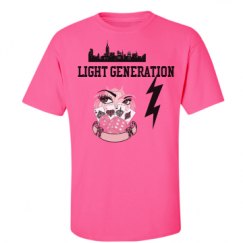 Unisex Ultra Cotton Safety Neon Crewneck Tee