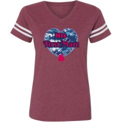 Ladies Relaxed Fit Vintage Sports Tee