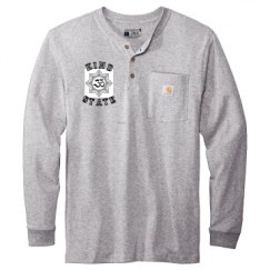 Unisex Carhartt Long Sleeve Henley Tee