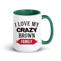 15oz Ceramic Mug with Color Inside