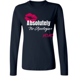 Ladies Relaxed Fit Basic Long Sleeve Tee