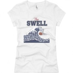 Ladies Slim Fit Basic Promo Jersey Tee