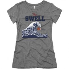 Ladies Slim Fit Super Soft Triblend Tee