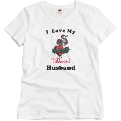 Loves tattooed husband