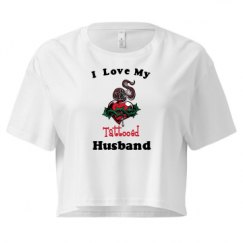 Ladies Festival Cali Crop Top Tee