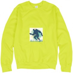 Unisex Neon Crewneck Sweatshirt