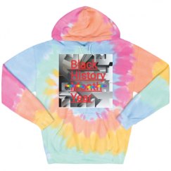 Unisex Tie-Dye Fleece Hoodie