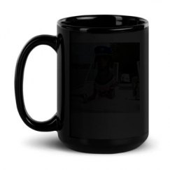 15oz Black Glossy Mug