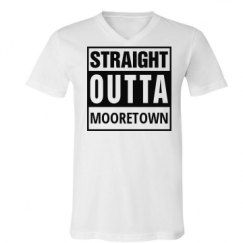 Unisex V-Neck Jersey Tee