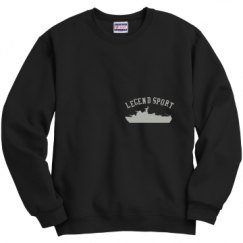 Unisex Film and Foil Crewneck Sweatshirt