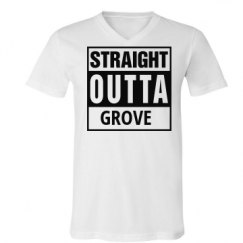 Unisex V-Neck Jersey Tee