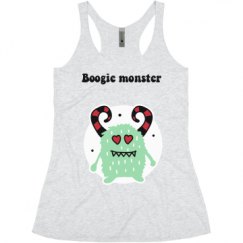 Ladies Slim Fit Super Soft Racerback Triblend Tank