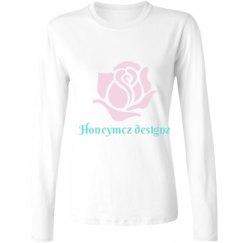 Ladies Relaxed Fit Basic Long Sleeve Tee