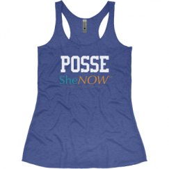 Ladies Slim Fit Super Soft Racerback Triblend Tank