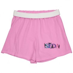 Slim Fit Cheer Shorts