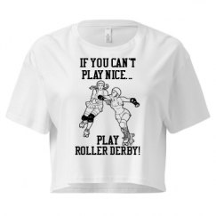 Ladies Festival Cali Crop Top Tee