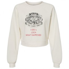 Women's Raglan Pullover Fleece