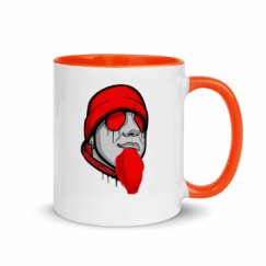 11oz Ceramic Mug with Color Inside