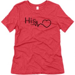 Ladies Relaxed Fit Super Soft Triblend Tee