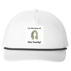 Snapback Five-Panel Rope Hat