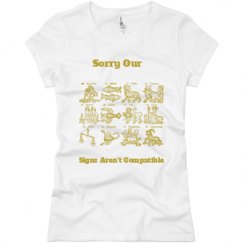 Ladies Slim Fit Basic Promo Jersey Tee