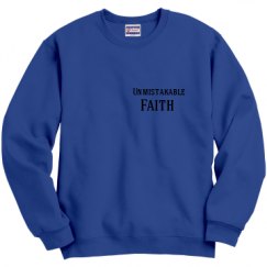Unisex Film and Foil Crewneck Sweatshirt