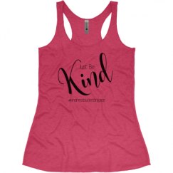 Ladies Slim Fit Super Soft Racerback Triblend Tank