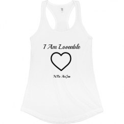 Ladies Slim Fit Racerback Tank Top