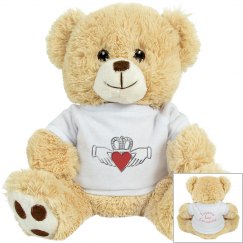 Irish Claddagh Brown Bear