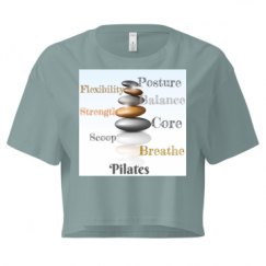 Ladies Festival Cali Crop Top Tee