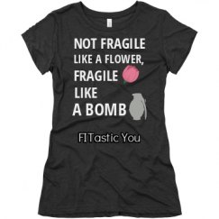 Ladies Slim Fit Super Soft Triblend Tee